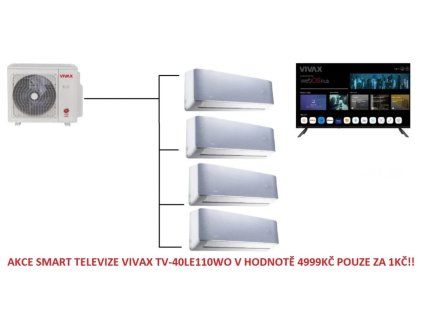 VIVAX SILVER 1+4 TV ZA 1KČ