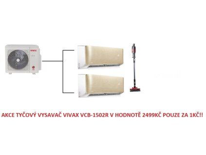 VIVAX GOLD 1+2 TYČ VYSAVAČ
