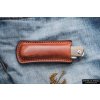 Case N.C.CUSTOM for FOLDING KNIFE BROWN