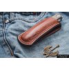 Case N.C.CUSTOM for FOLDING KNIFE BROWN