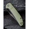CIVIVI Knife Ortis C2013C Liner Lock Knife Folding Knife OD Green Fiber glass Reinforced Nylon Black Stonewashed 9Cr18MoV (5)