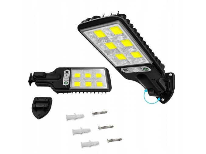 eKosik SL73 Solární lampa světlo s čidlem 20W COB 73