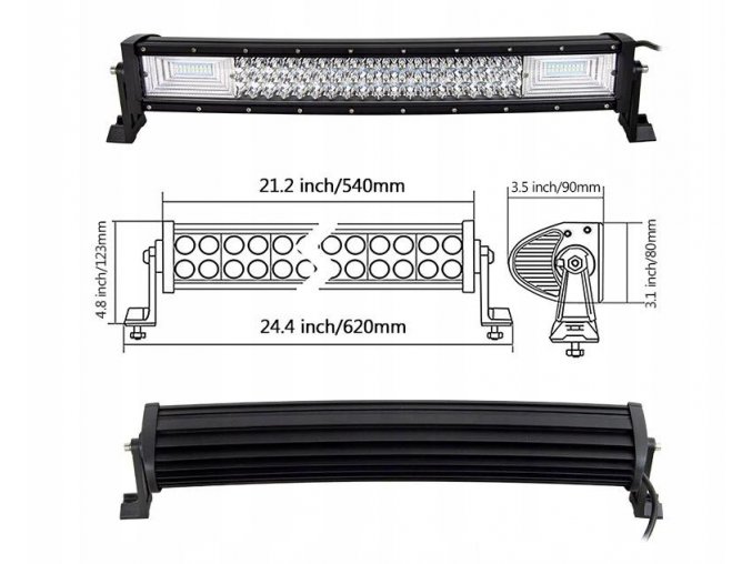 Azari Pracovní světlo TruckLED 600W 12-24V CREE