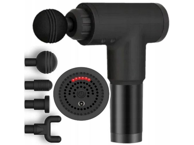 Malatec 14714 Masážní pistole 24W černá