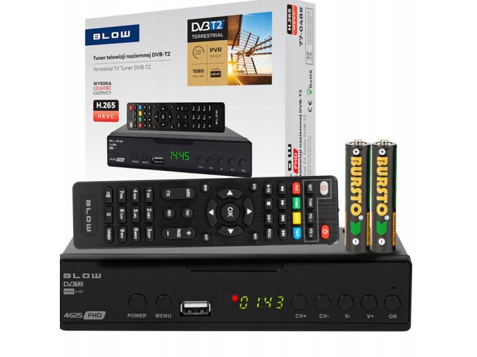 DVB T2 BLOW 2