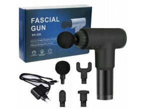 Silver M23 Masážní pistole MASSAGE GUN FASCIAL