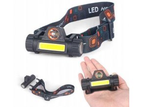 Ledos 01  USB čelovka COB LED