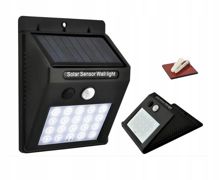 Azaris Venkovní solarní LED světlo s detekcí pohybu 20 LED