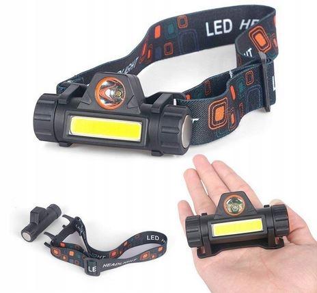 Ledos 01 USB čelovka COB LED