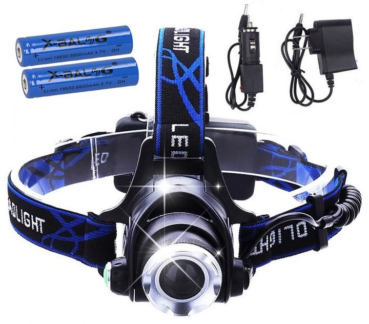 Headlight Alu ZOOM T6 CREE LED 2000