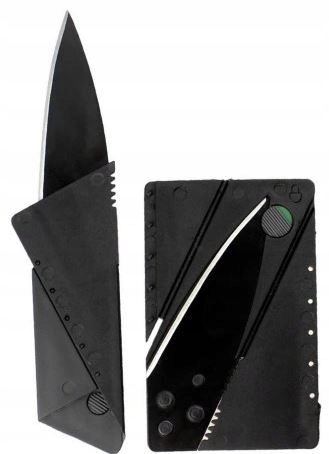 Survival karta nůž 65mm