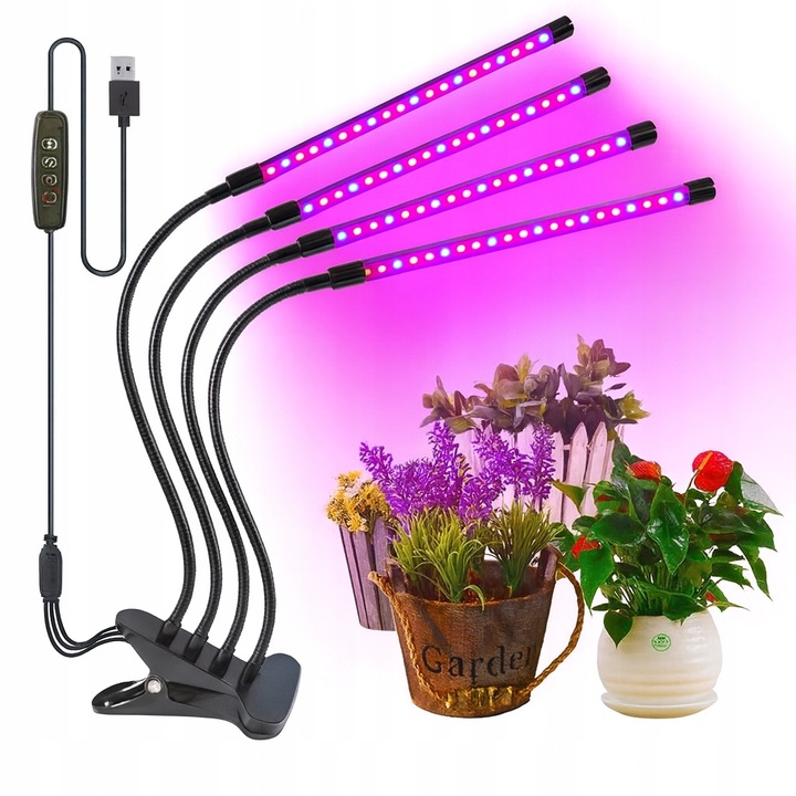 Gardlov 19242 Lampa 20 LED pro růst rostlin 3ks