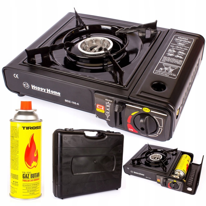 Happy Home BDZ-155-A Plynový vařič v kufříku