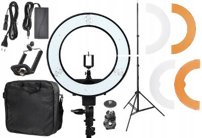 Studio Kruhové LED Světlo RING 12 " 45W Lampa + STATIV pro Make-up