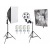 L1 ZESTAW SWIATLA CIAGLEGO SOFTBOX 50x70cm 4x65W