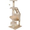 eKosik 1607 škrabadlo pro kočky 120cm béžové 2