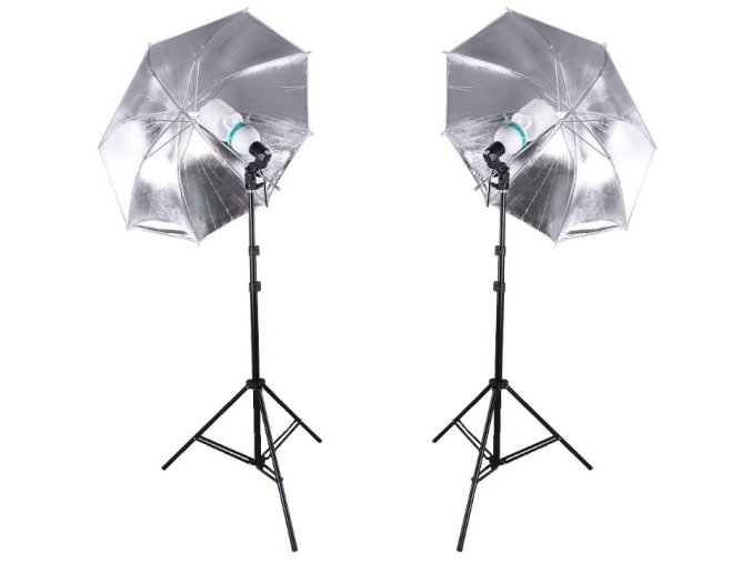 3175 8 studio set destniku se stativy drzaky se zarovkami e27 ss 50911