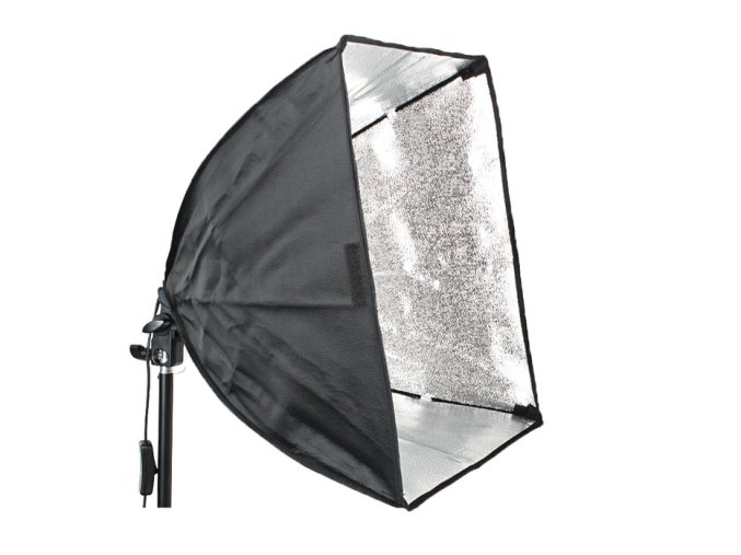 3178 4 studio softbox 40x40 projednou e27