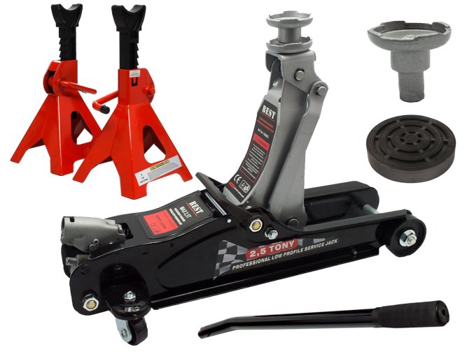 3436 1 tools pojizdny hydraulicky zvedak 2 5t podpery