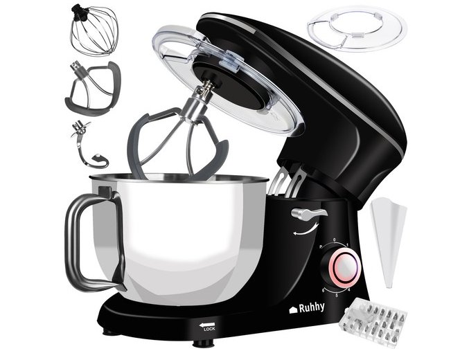 KUCHYŇSKÝ PLANETÁRNÍ ROBOT 2200W MÍSA 6,2l 3 nástavce