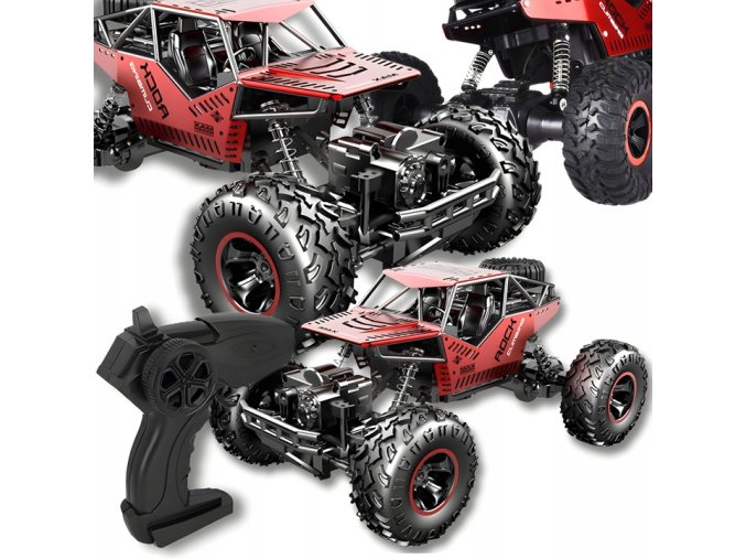 Rover lh-c008s Auto na diaľkové ovládanie RTR 1:16 červená