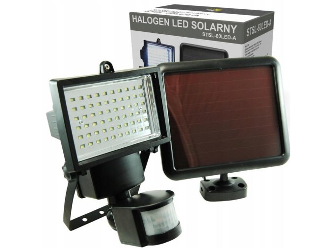 2659 4 ledos halogen solarni s cidlem pohybu l1234