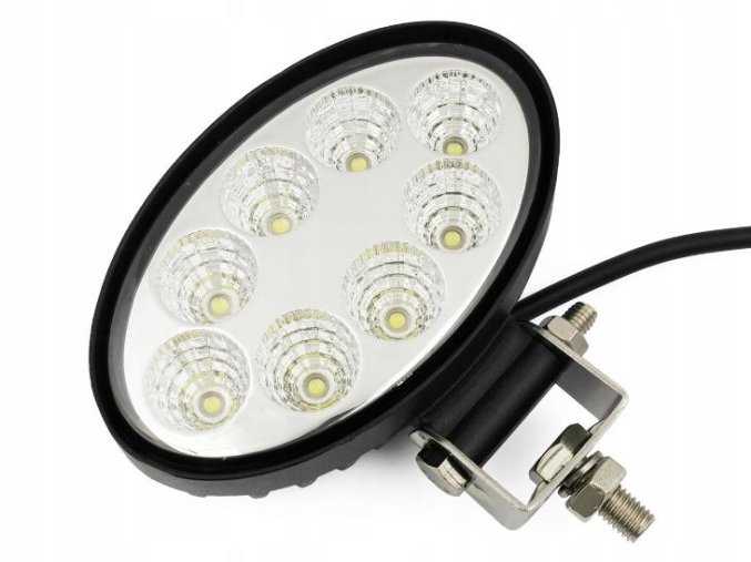2683 2 ledos pracovni halogen 8 led 27w l27 8
