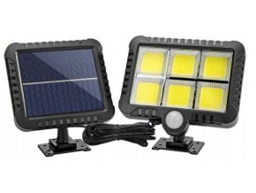 ekosik k07 Solárne nástenné svetlo s PIR čidlom 120LED