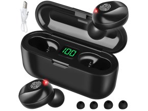 ISO 16154 Sluchátka F9 Bluetooth 5.12