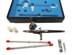 1813 3 airbrush pistole tg130s pro malovani 3 pistole trysky