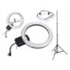 3166 4 studio prstencova lampa kruhove svetlo ring 40w stativ