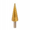 WIERTLO STOZKOWE STOPNIOWE HS TYTAN 4 20mm WIERTLA Zastosowanie do blach do drewna do metalu inne