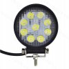 2686 2 ledos pracovni halogen svetla 9 led 27w 12 24v kulate lk 27