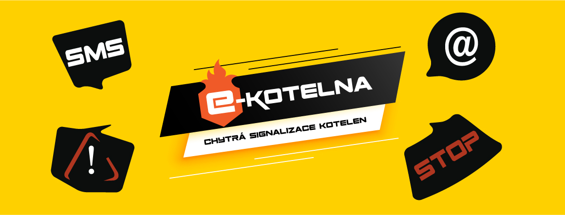 e-KOTELNA chytrá signalizace kotelen