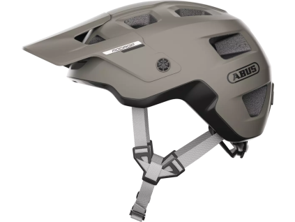 Abus MoDrop dust grey MTB helma (NOVINKA) (Velikost S)