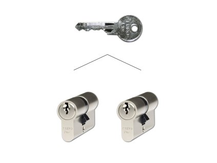 Stavební vložka SET 2x EP.30/35.NI na společný uzávěr