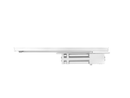 Dveřní zavírač s kluzným aretačním ramínkem Richter RZ.20.KL.HO.S stříbrný