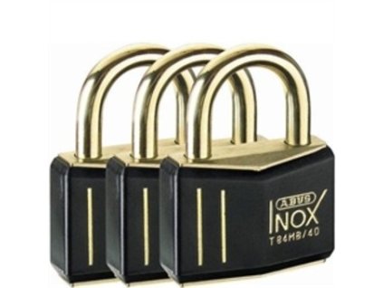 Set 3x visací zámek ABUS 718/30 Triples - sjednocený set na blistru