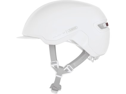 Cyklistická helma ABUS HUD-Y pure white