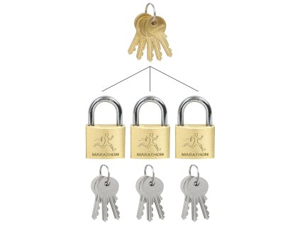 Sada visacích zámků na SU RV.MARATHON.40.MK3