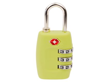 Visací zámek na zavazadla TSA RV.TSA.335.ZEL kódový