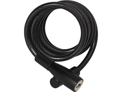 Spirálový zámek ABUS 3506K/120(180) černý (Délka 120 cm)