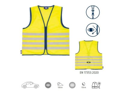 Lumino Reflex Vest Kids YW (Varianta Lumino Reflex Vest Kids YW S)