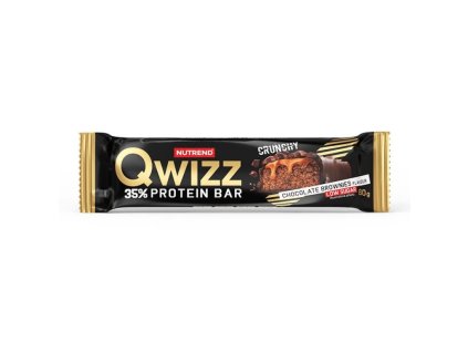 tyčinka Nutrend QWIZZ PROTEIN BAR čokoládové brownies 60g