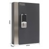 rottner schluesselschrank key home 24 el anthrazit T06220 abmessungen