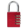 Kódový visací zámek RV.12002.40 (Barva Červená)