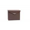 Poštovní schránka BK.57.HM, hnědá