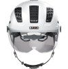 Cyklistická helma ABUS Hyban 2.0 ACE polar white