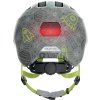 Dětská cyklistická helma ABUS s LED světlem ABUS Smiley 3.0 LED grey space