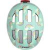 Dětská cyklistická helma ABUS s LED světlem ABUS Smiley 3.0 LED blue rainbow